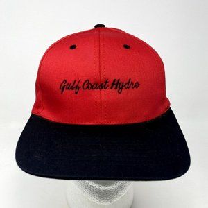 Gulf Coast Hydro Welding Snapback Hat Red Nissun Work Hydrostatic‎ Supply Store